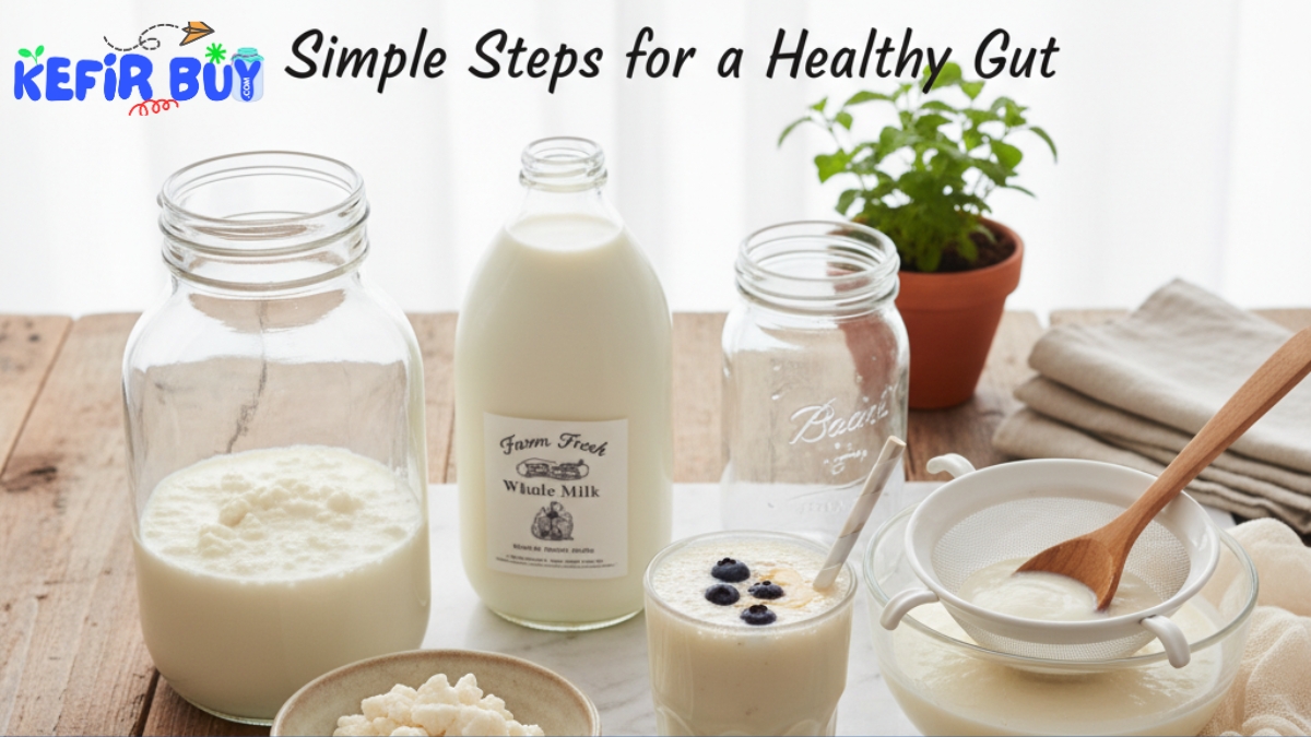 Milk Kefir at Home