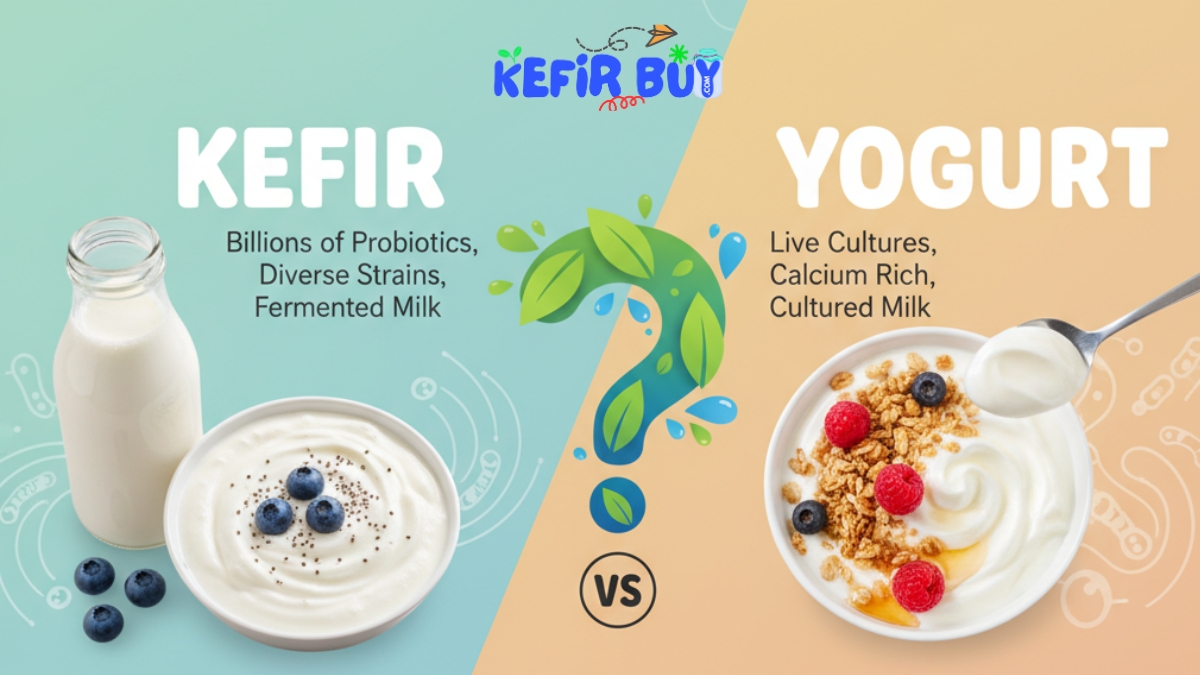 Kefir vs Yogurt