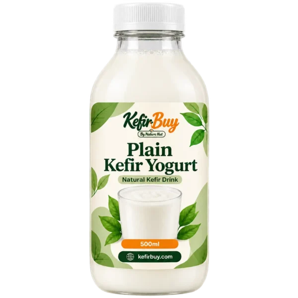 Plain Kefir Yogurt – Natural Probiotic Kefir Drink