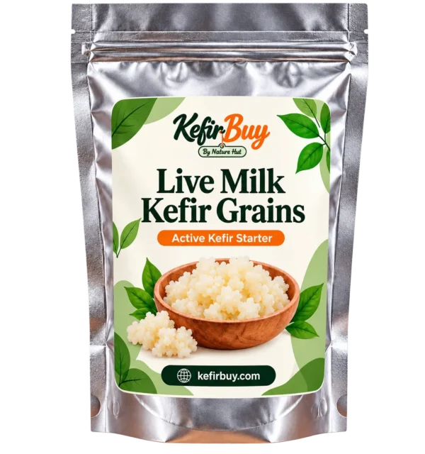 Live Milk Kefir Grains – Active Probiotic Kefir Starter