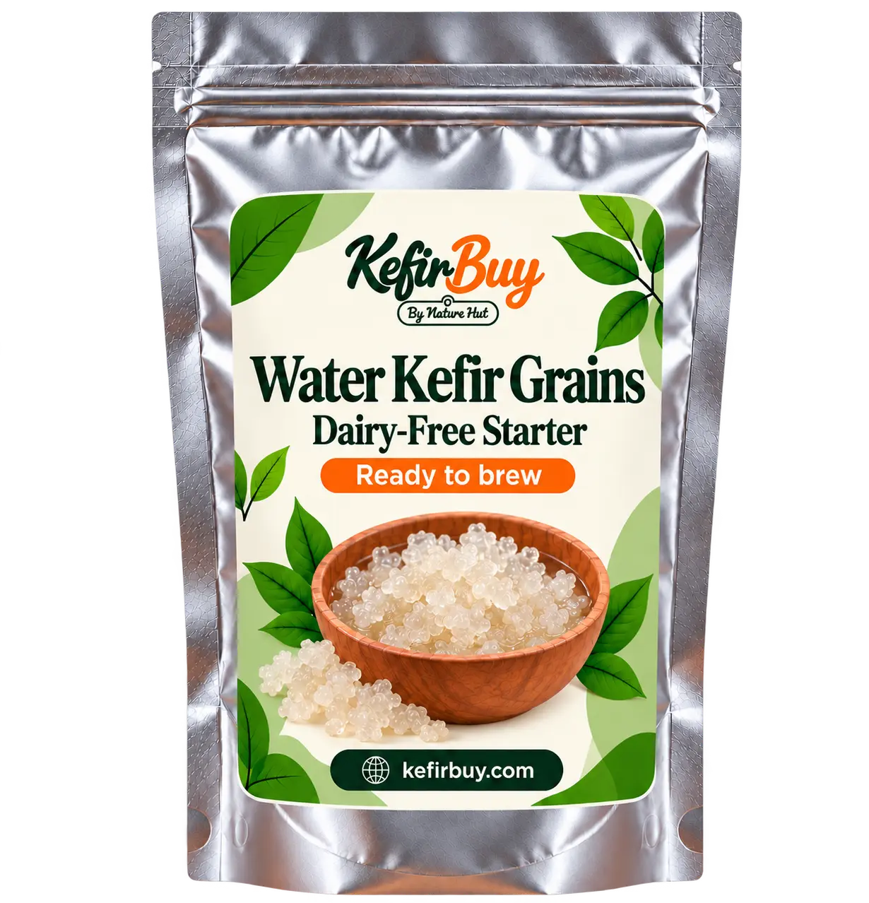 Water Kefir Grains – Dairy-Free Probiotic Starter